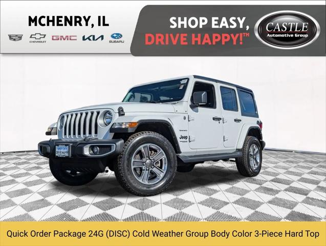 2022 Jeep Wrangler Unlimited Sahara 4x4 for sale in Mchenry, IL