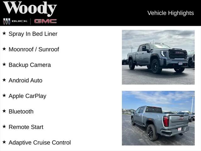 2026 GMC Sierra 2500HD Crew Cab, Standard Bed, AT4, 4WD