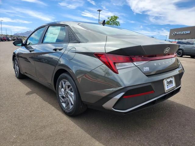 2026 Hyundai Elantra Hybrid Blue