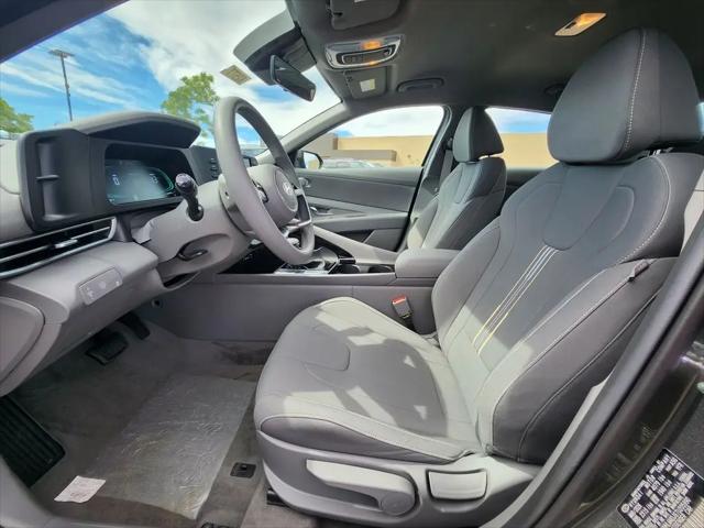 2026 Hyundai Elantra Hybrid Blue