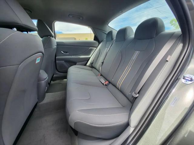 2026 Hyundai Elantra Hybrid Blue