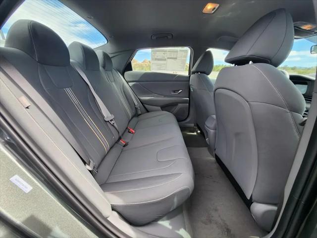 2026 Hyundai Elantra Hybrid Blue