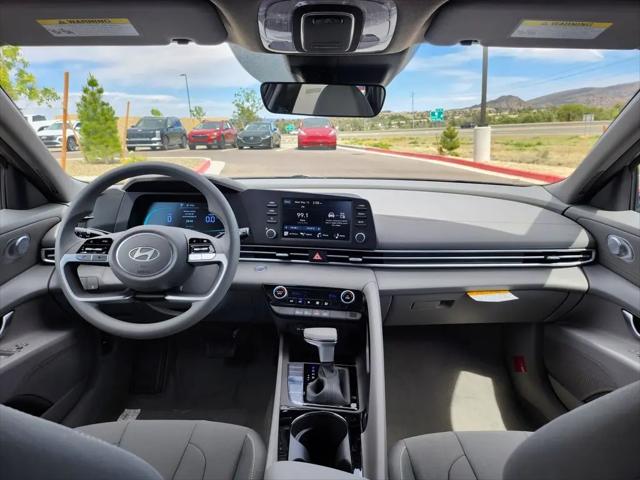 2026 Hyundai Elantra Hybrid Blue