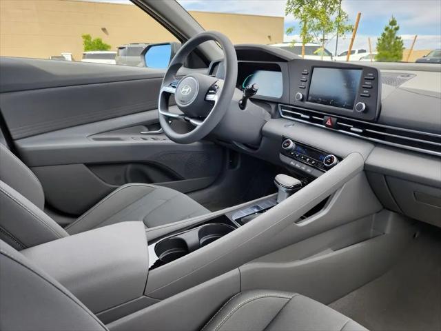 2026 Hyundai Elantra Hybrid Blue