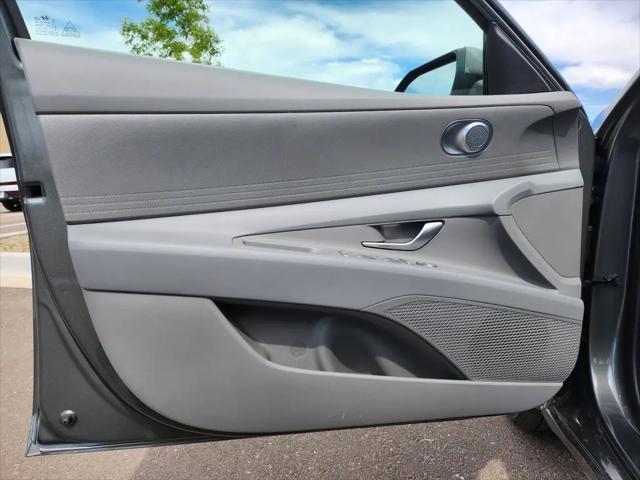 2026 Hyundai Elantra Hybrid Blue