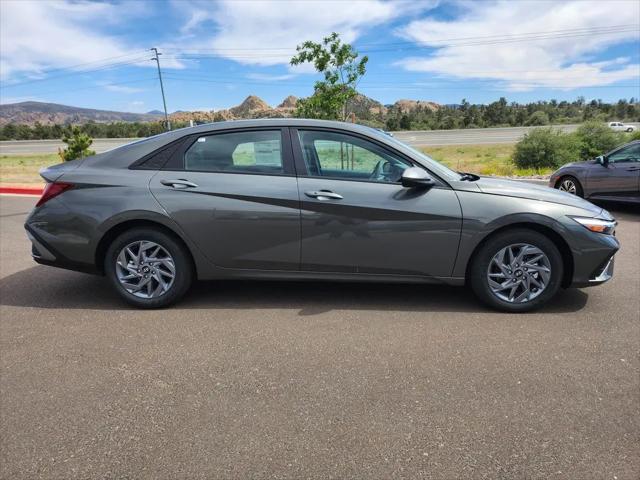 2026 Hyundai Elantra Hybrid Blue