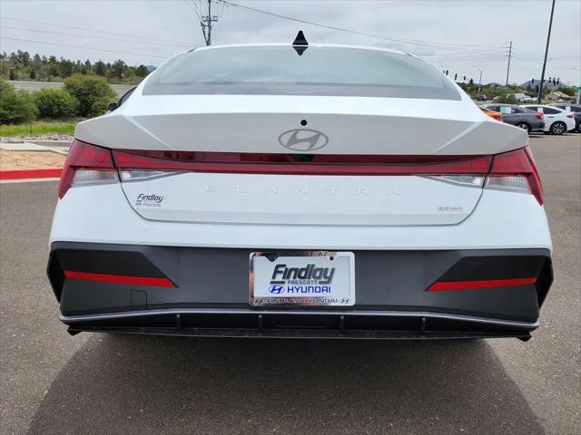 2026 Hyundai Elantra Hybrid Blue