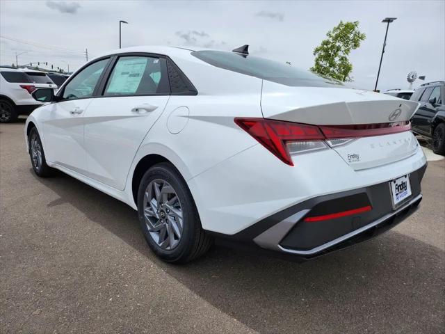 2026 Hyundai Elantra Hybrid Blue