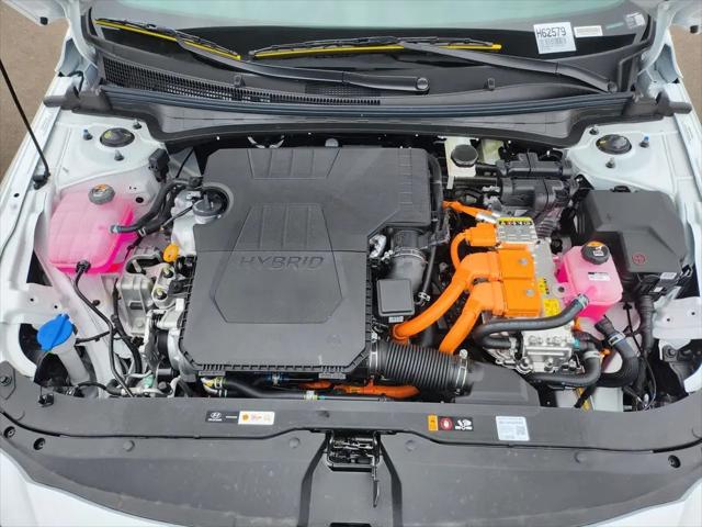 2026 Hyundai Elantra Hybrid Blue