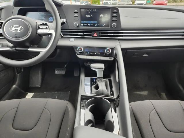 2026 Hyundai Elantra Hybrid Blue