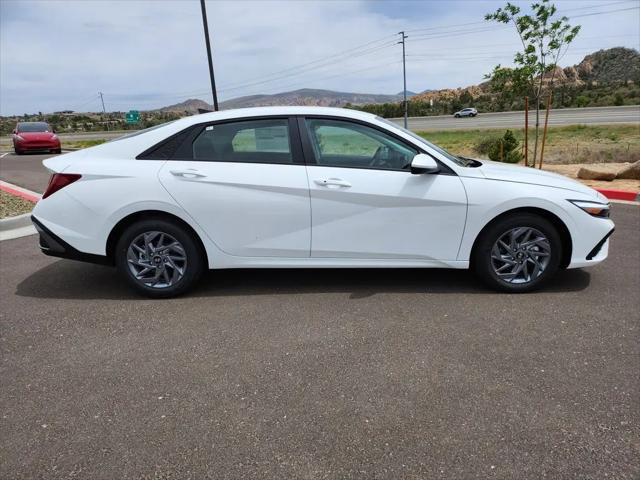 2026 Hyundai Elantra Hybrid Blue