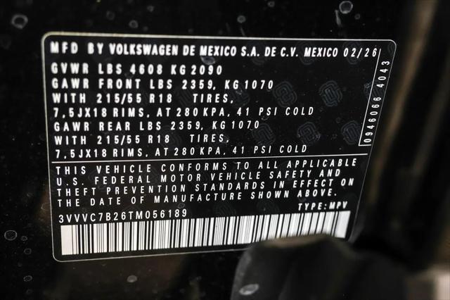 2026 Volkswagen Taos SE