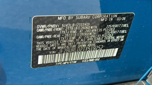 2026 Subaru Outback Wilderness