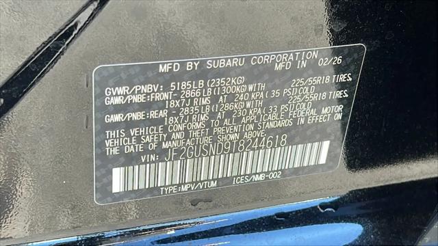 2026 Subaru Crosstrek Limited