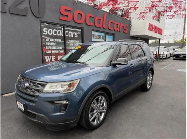 2018 Ford Explorer XLT for sale in HUNTINGTON PARK, CA
