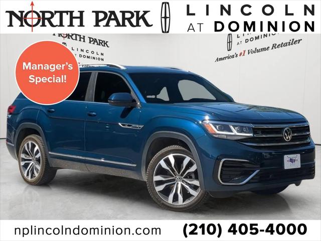 2021 Volkswagen Atlas 3.6L V6 SEL R-Line for sale in San Antonio, TX