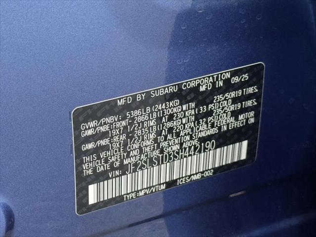 2025 Subaru Forester Touring Hybrid