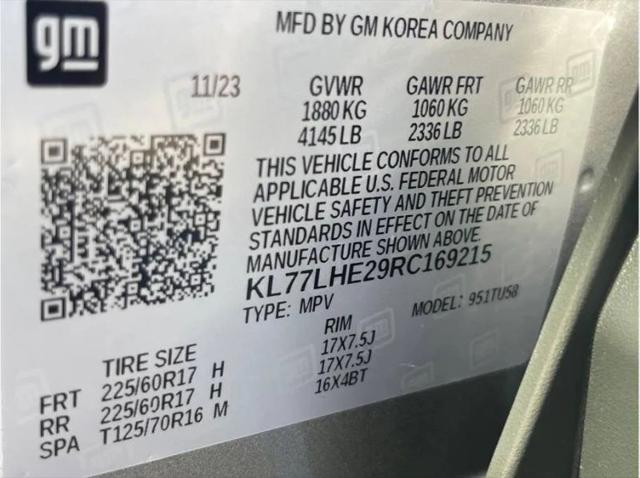 2024 Chevrolet Trax FWD LT