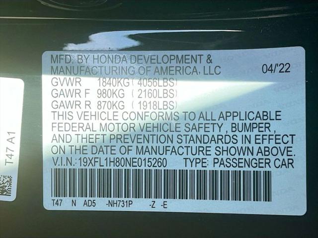 2022 Honda Civic Sport Touring