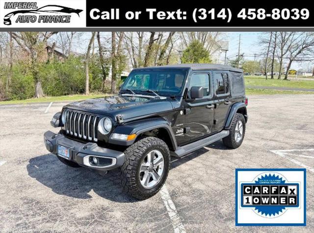 2018 Jeep Wrangler Unlimited Sahara 4x4 for sale in Imperial, MO