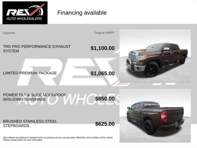 2017 Toyota Tundra Limited 5.7L V8