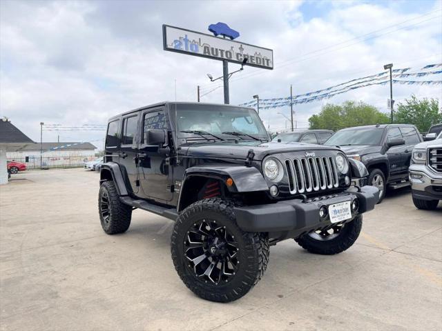 2017 Jeep Wrangler Unlimited Sahara 4x4 for sale in San Antonio, TX