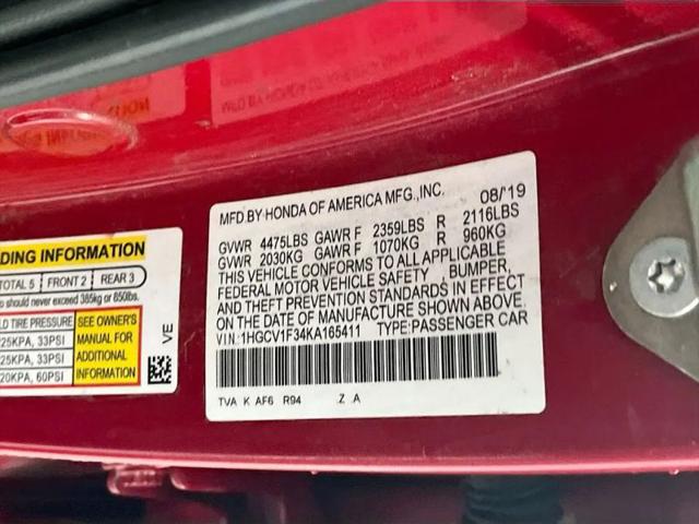 2019 Honda Accord Sport
