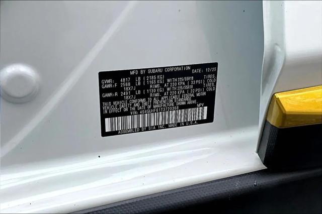 2026 Subaru Crosstrek Sport