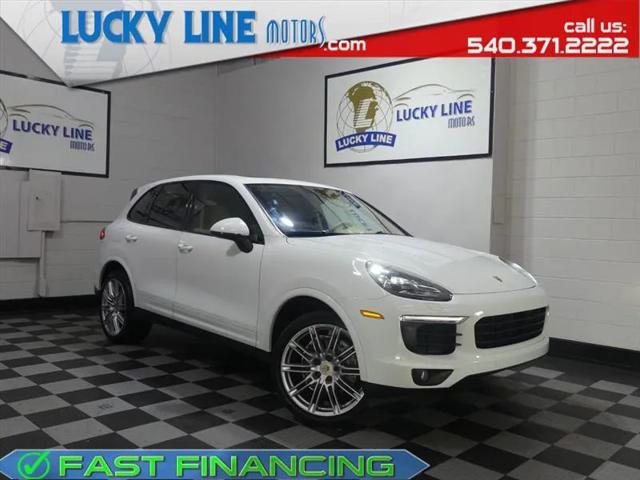 2017 Porsche Cayenne Platinum Edition for sale in Fredericksburg, VA