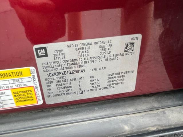 2016 GMC Acadia SLE