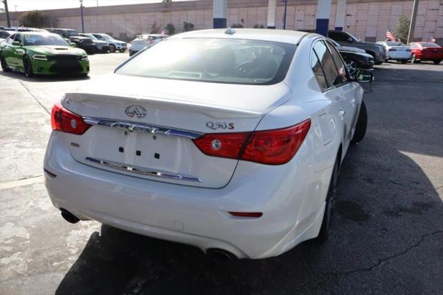 2016 INFINITI Q50 3.0t Red Sport 400