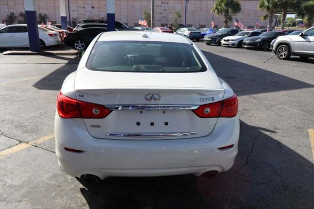 2016 INFINITI Q50 3.0t Red Sport 400
