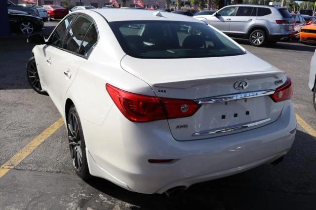 2016 INFINITI Q50 3.0t Red Sport 400