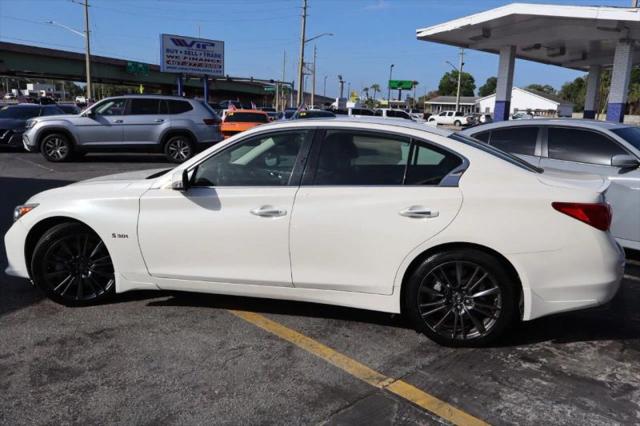 2016 INFINITI Q50 3.0t Red Sport 400