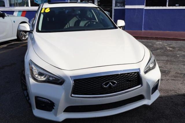 2016 INFINITI Q50 3.0t Red Sport 400