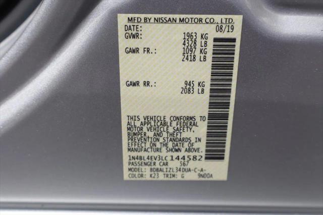 2020 Nissan Altima SL FWD