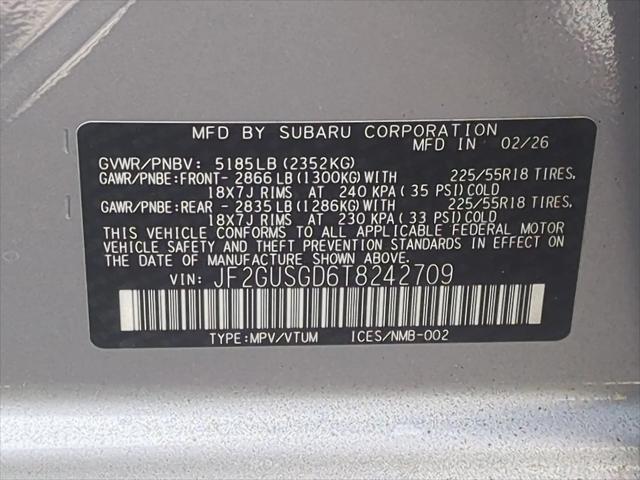 2026 Subaru Crosstrek Sport