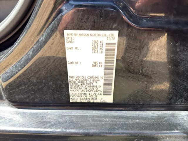 2021 Nissan Altima SV FWD