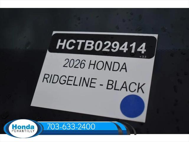 2026 Honda Ridgeline Black Edition