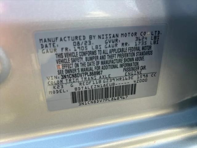 2023 Nissan Versa 1.6 S Xtronic CVT