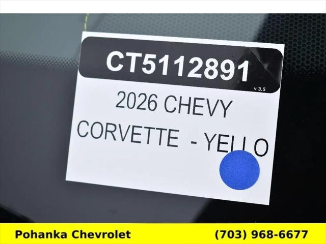 2026 Chevrolet Corvette Stingray Convertible, 2LT, RWD
