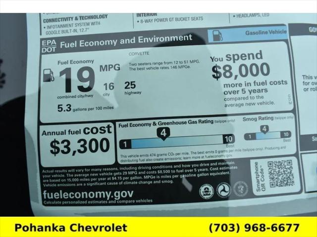 2026 Chevrolet Corvette Stingray Convertible, 2LT, RWD