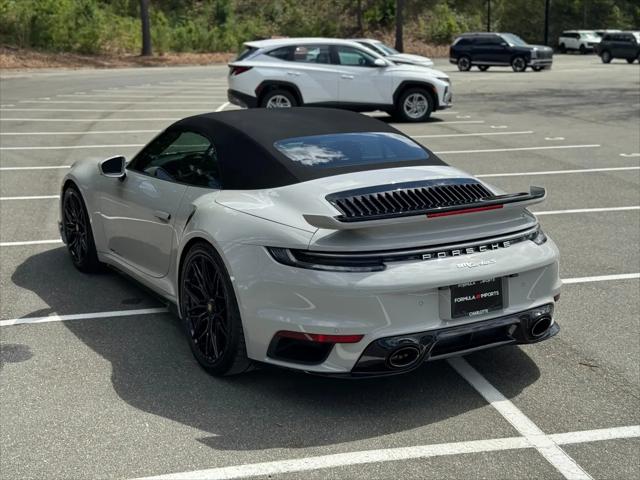 2022 Porsche 911 Turbo S Cabriolet
