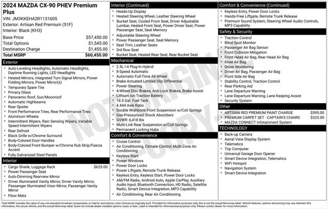 2024 Mazda X-90 Premium Plus