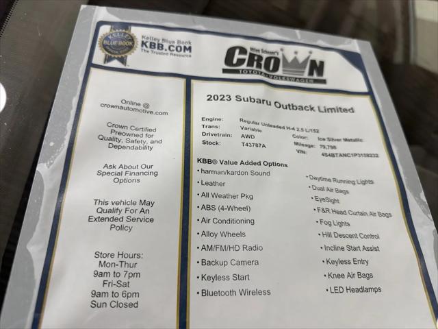 2023 Subaru Outback Limited