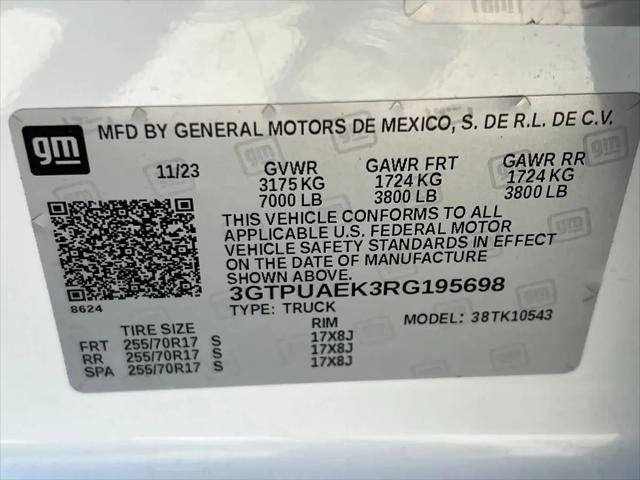 2024 GMC Sierra 1500 4WD Crew Cab Short Box Pro