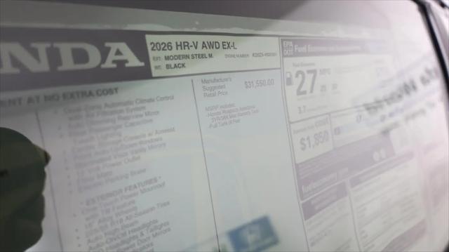 2026 Honda HR-V AWD EX-L