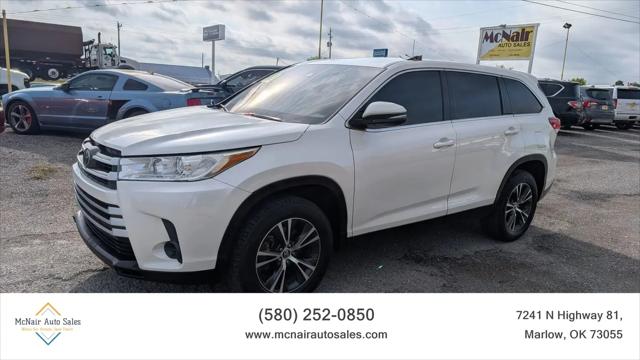 2019 Toyota Highlander LE for sale in Duncan, OK