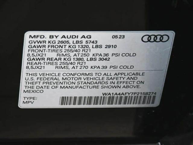 2023 Audi SQ5 Premium TFSI quattro Tiptronic