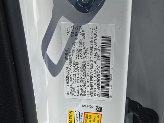 2026 Honda CR-V Hybrid AWD Sport Touring